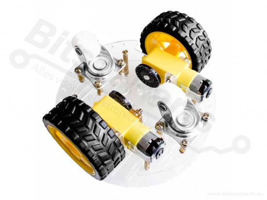 Smart Car Chassis 2WD with 2 motors around
